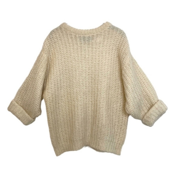 Vintage Mohair blend knit sweater - Picture 1 of 6